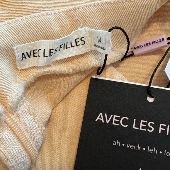 Avec Les Filles NWT Square Neck BodyCon 98% Cotton Mini Dress Size 14 Stretch - Picture 9 of 11